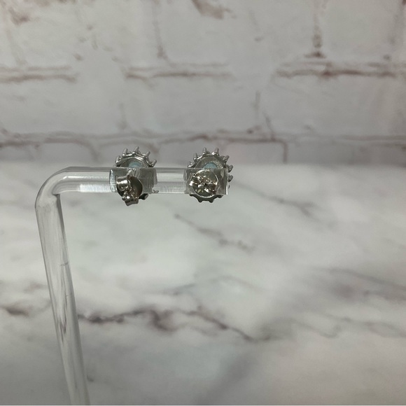 Real Blue Topaz Pendant, Ring, Earrings on 925 Sterling Silver - Picture 10 of 11